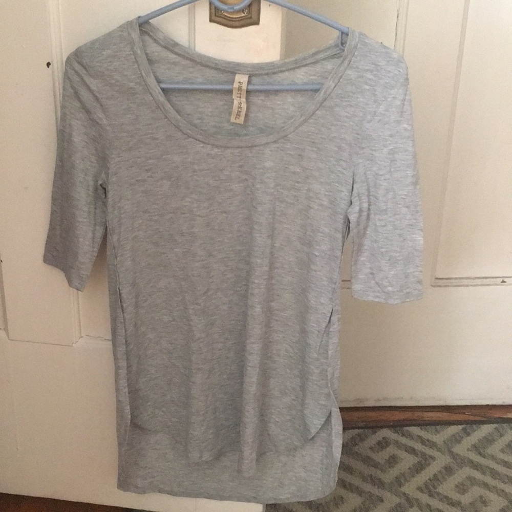 Light gray top